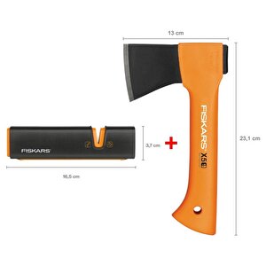 Parçalama Baltası Xxs-x5 + Balta Ve Bıçak Bileyici