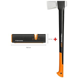 Yarma Baltası Xl X25 + Balta Ve Bıçak Bileyici