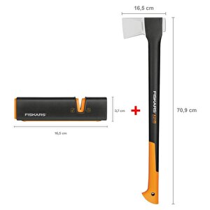 Yarma Baltası L-x21 + Balta Ve Bıçak Bileyici