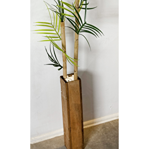 Yapay Çiçek Saksılı Çiçek Dekoratif Saksılık 100 Cm 2150