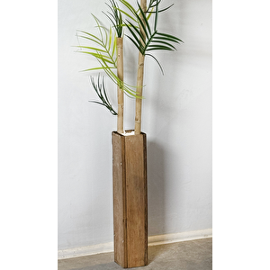 Yapay Çiçek Saksılı Çiçek Dekoratif Saksılık 100 Cm 2150
