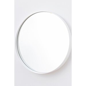 Dekoratif Antre Hol Koridor Duvar Salon Mutfak Banyo Ofis Ahu 50-60-70 3'lü Beyaz Ayna Seti