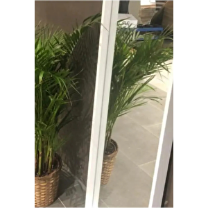 Hera 50x160 Beyaz Lake Dekoratif Boy Aynası