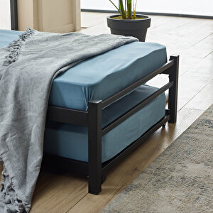 Titan Yavrulu Karyola 80x190-90x190 Siyah