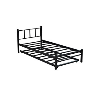 Titan Yavrulu Karyola 80x190-90x190 Siyah