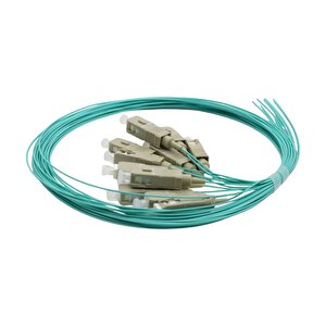 Pigtail Sc Mm 50/125 Om3 1 Mt  ,12'li̇ Paket
