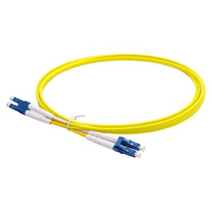 Fi̇ber Patch Cord Lc-lc Sm Duplex 9/125 2 Mt