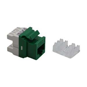 Keystone Jack Utp Cat6 180 D Green (10'lu Paket)
