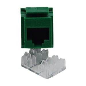 Keystone Jack Utp Cat6 180 D Green (10'lu Paket)