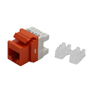 Keystone Jack Utp Cat6 180 D Orange (10'lu Paket )