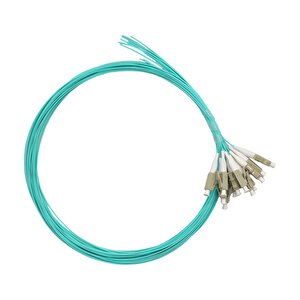 Pigtail Lc Mm 50/125 Om3 1 Mt   12'li̇ Paket