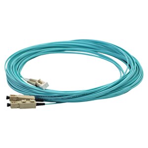 Fi̇ber Patch Cord Sc-lc Mm Duplex 50/125 Om3 25 Mt