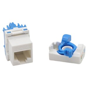 Keystone Jack Utp Cat6 180 D Çevi̇rmeli̇ 10'lu Paket