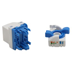 Keystone Jack Utp Cat6 180 D Çevi̇rmeli̇ 10'lu Paket