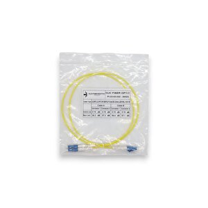 Fi̇ber Patch Cord Lc-lc Sm Duplex 9/125 1 Mt