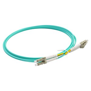 Fi̇ber Patch Cord Lc-lc Mm Duplex 50/125 Om3 2 Mt