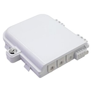 Fi̇ber Sonlandirma Kutusu 8 Core Plasti̇k White Fta-8c