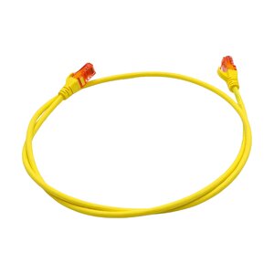 Patch Cord Utp Cat6 1 Mt Yellow