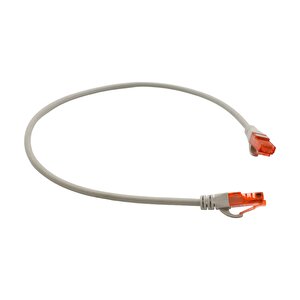 Di̇gi̇tus Patch Cord Utp Cat6 0.50 Mt Grey (10'lu Paket)