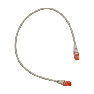 Di̇gi̇tus Patch Cord Utp Cat6 0.50 Mt Grey (10'lu Paket)