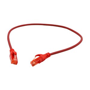 Di̇gi̇tus Patch Cord Utp Cat6 0.50 Mt Red 10'lu Paket