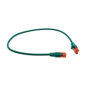 Di̇gi̇tus Patch Cord Utp Cat6 0.50 Mt Green 10'lu Paket