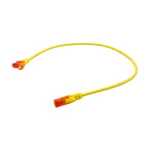 Di̇gi̇tus Patch Cord Utp Cat6 0.50 Mt Yellow 10'lu Paket