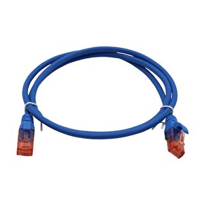 Patch Cord Utp Cat6 1 Mt Blue