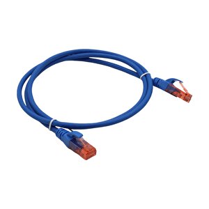 Patch Cord Utp Cat6 1 Mt Blue
