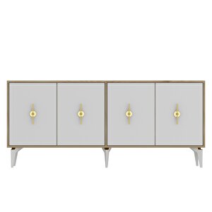 Fi̇goraa 180 Cm Konsol (kx180) Safirmeşe-Beyaz Beyaz-Safirmeşe