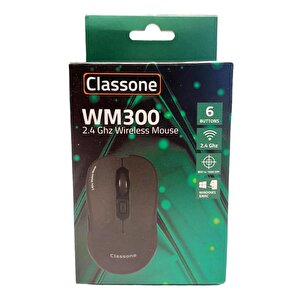 Wm300 Seri̇si̇ Kablosuz Mouse Si̇yah