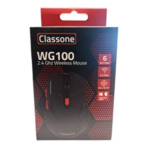 Wg100 Gaming Seri̇si̇ Kablosuz Mouse Si̇yah