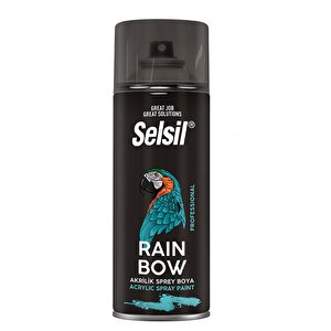 Rainbow Akrilik Sprey Boya 400 Ml Mat Siyah Ral 9005
