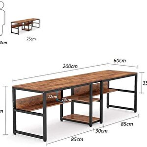 Yasmak 550c İki Kişilik Masa