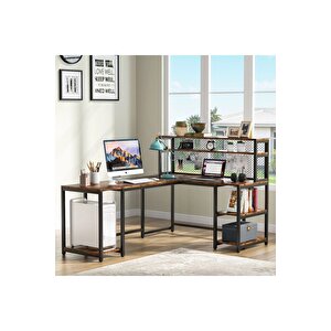 410c Tersine Çevrilebilir L Şeklinde Masa