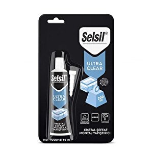 Ultra Clear Montaj Yapıştırıcı Şeffaf 50 Ml