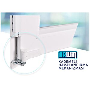 Arwin Sol Açılım Pencere Için Kademeli Havalandırma Mekanizması