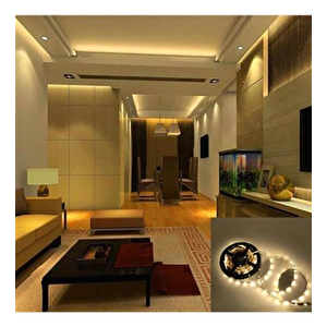 ( Amazon ) 14.4w 3 Çip Şerit Led / 40x40 / İç Mekan- Günışığı - 10 Metre