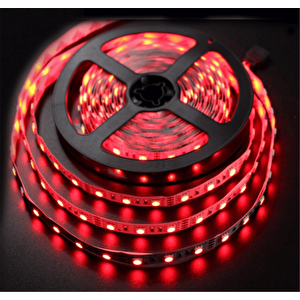 Helios 7-9w İç Mekan Üç Çip Şerit Led / 4040  - Kırmızı Işık  - 10 Metre