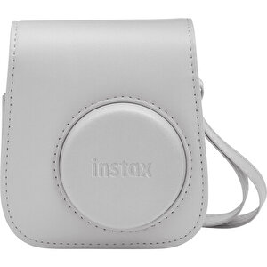 İnstax Mini 12 Fotoğraf Makinesi+askı+pil+çanta+10’lu Film+albüm (beyaz)