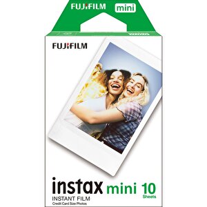 Fujifilm İnstax Mini 12 Fotoğraf Makinesi+askı+pil+çanta+10’lu Film+albüm (beyaz)
