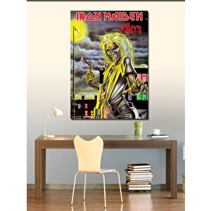 Kanvas Tablo İron Maiden Albüm Kapağı 70x100 cm
