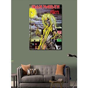 Kanvas Tablo İron Maiden Albüm Kapağı 70x100 cm