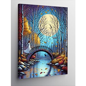 Kanvas Tablo Büyülü Köprü 70x100 cm