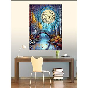 Kanvas Tablo Büyülü Köprü 70x100 cm