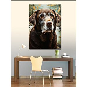 Kanvas Tablo Av Köpeği 100x140 cm