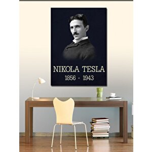 Kanvas Tablo Nikola Tesla 50x70 cm