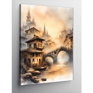 Kanvas Tablo Köydeki Köprü 50x70 cm