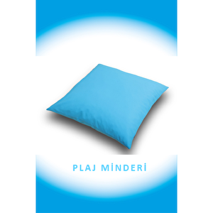 Plaj Ve Yer Minderi 100cmx100cm Turkuaz
