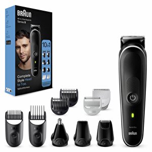 Braun Series 5 Mgk5440 Hepsi Bir Arada Şekillendirme Seti, 10’u 1 Arada Erkek Bakım Kiti